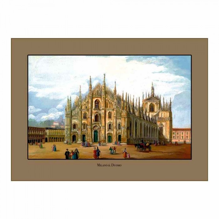 Milano il Duomo Quadro Classico Macri segni creativi