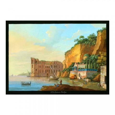 Villa Emma a Posillipo Quadro Classico Macri segni creativi