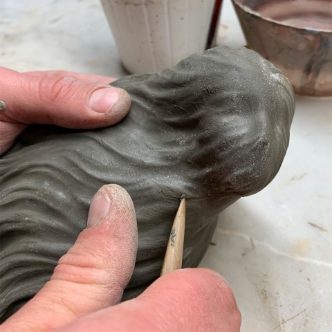 Bella M'Briana Rossa lavorazione