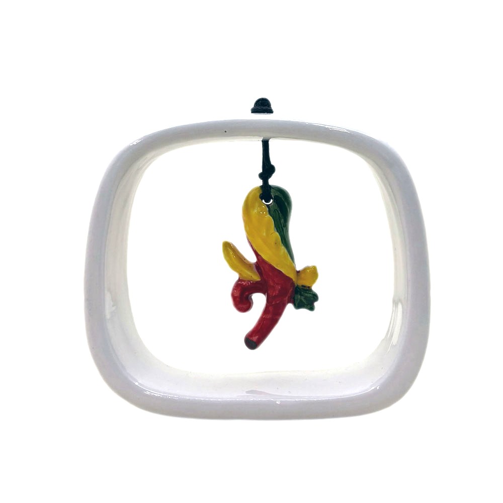 Cornice in ceramica con...