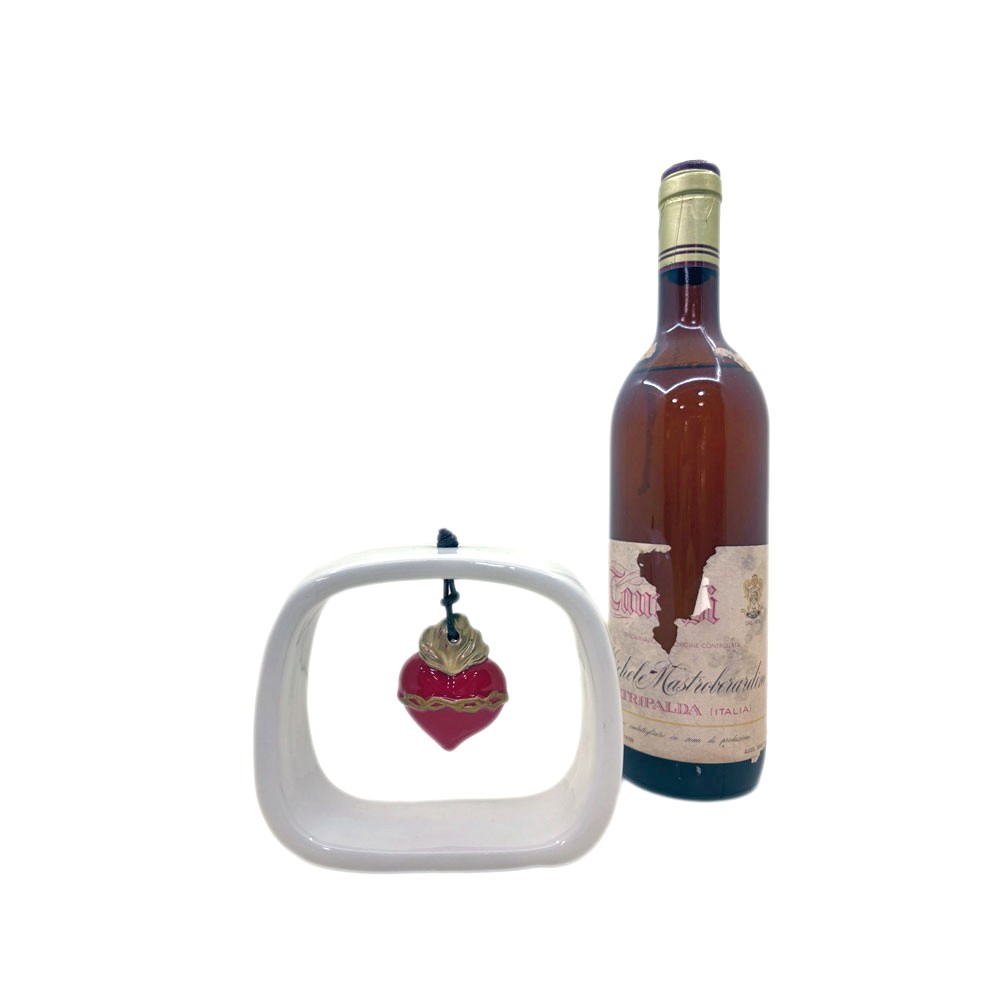 Cornice in ceramica con Cuore